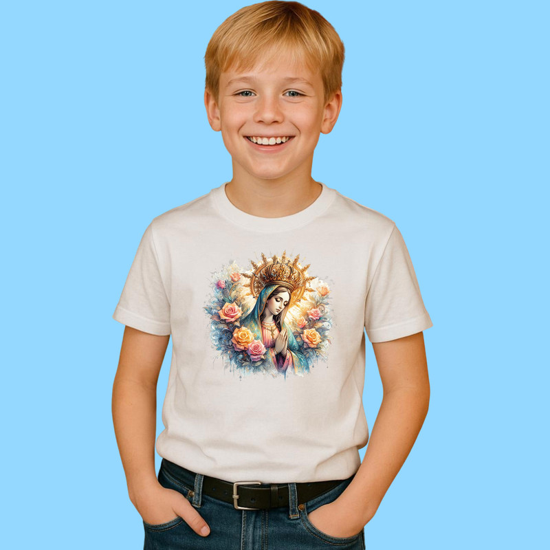 grafica 840 tricou alb baiat craciun 1