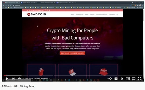 BADcoin GPU mining