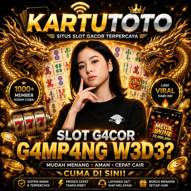 KARTUTOTO >> Kartu Kemenangan Slot & Togel Anti Boncos, Sekali Main Langsung Wede!