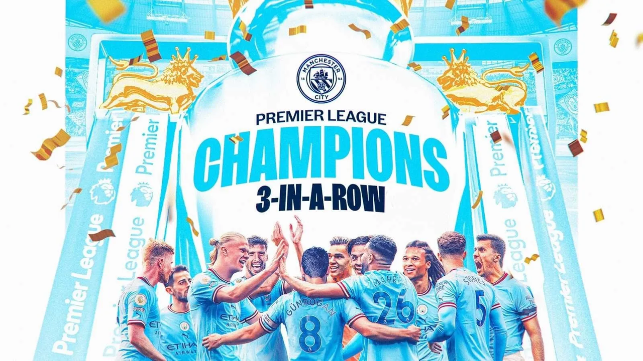 Oficial: Manchester City es campeón de la Premier League, van por triplete