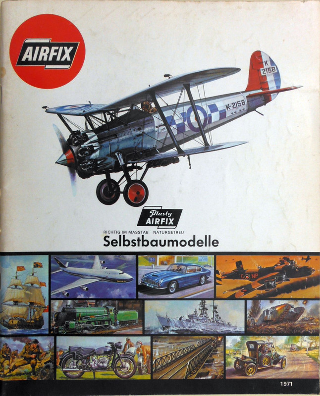 Plasty Airfix Catalogue 1971