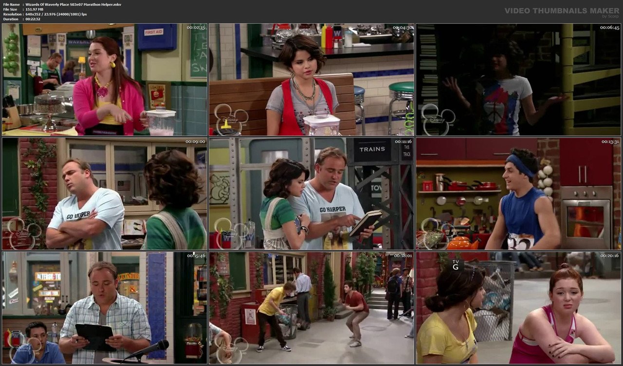 Wizards Of Waverly Place S03e07 Marathon Helper.mkv