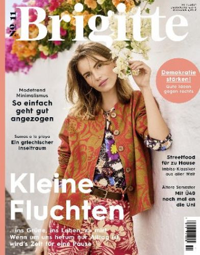 Cover: Brigitte Frauenmagazin No 11 vom 07  Mai 2024