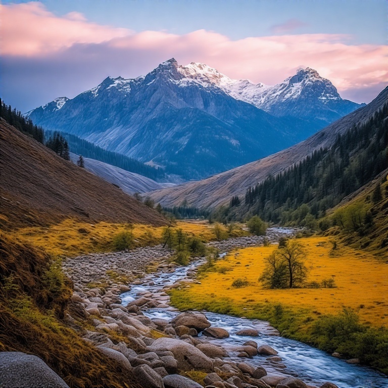 Serene-mountai