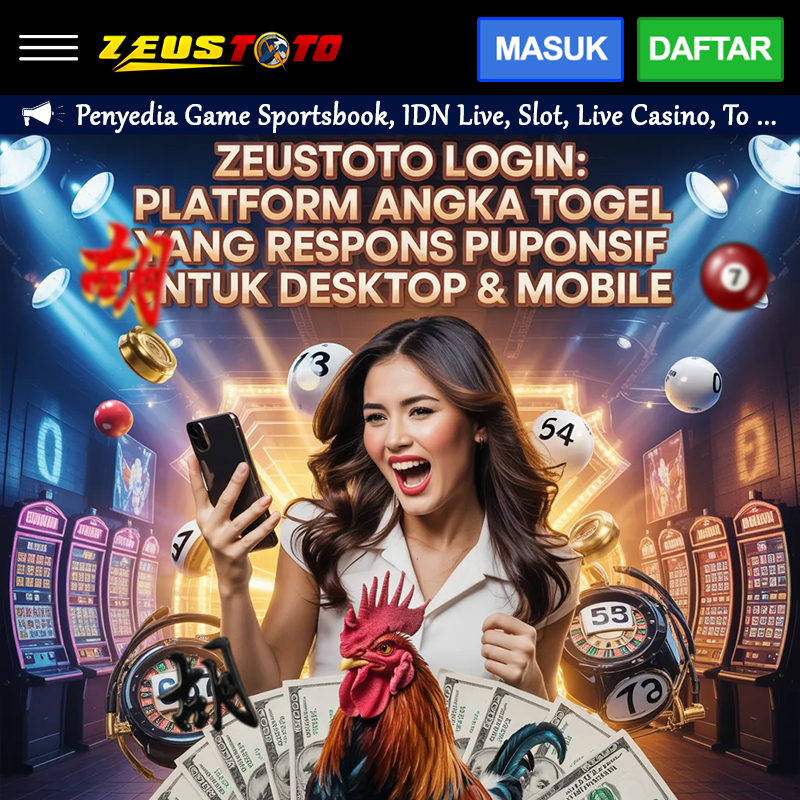 ZEUSTOTO LOGIN: Platform Angka Togel yang Responsif untuk Desktop & Mobile image 1