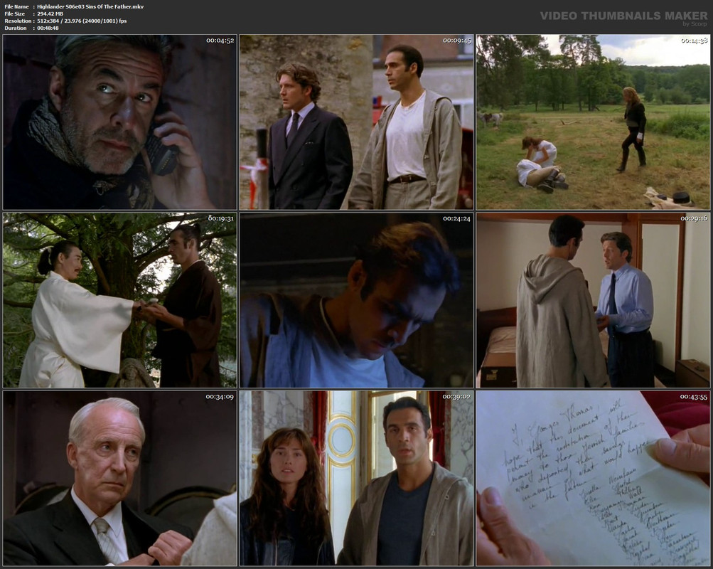 Highlander S06e03 Sins Of The Father.mkv