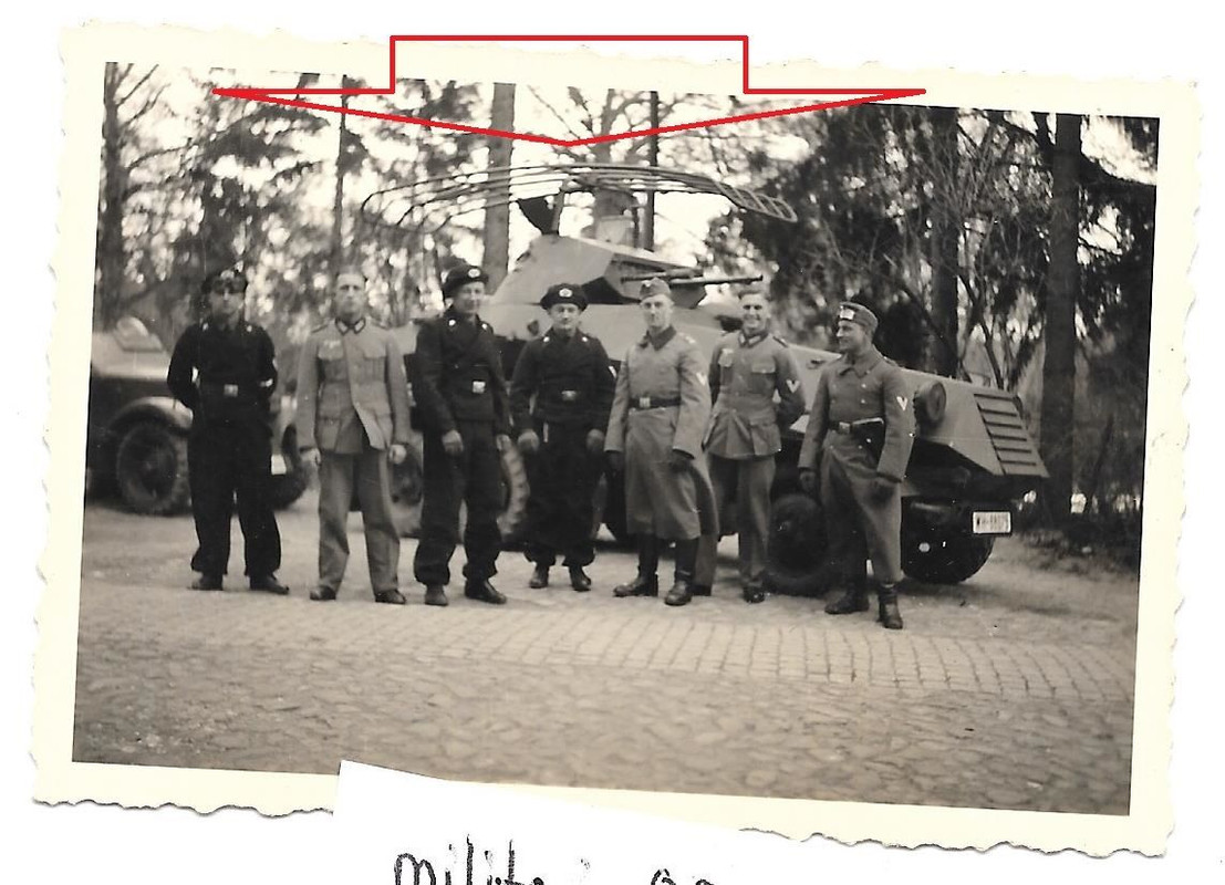 Foto 2 WK Deutscher SPW Schützen Panzerwagen Sdk