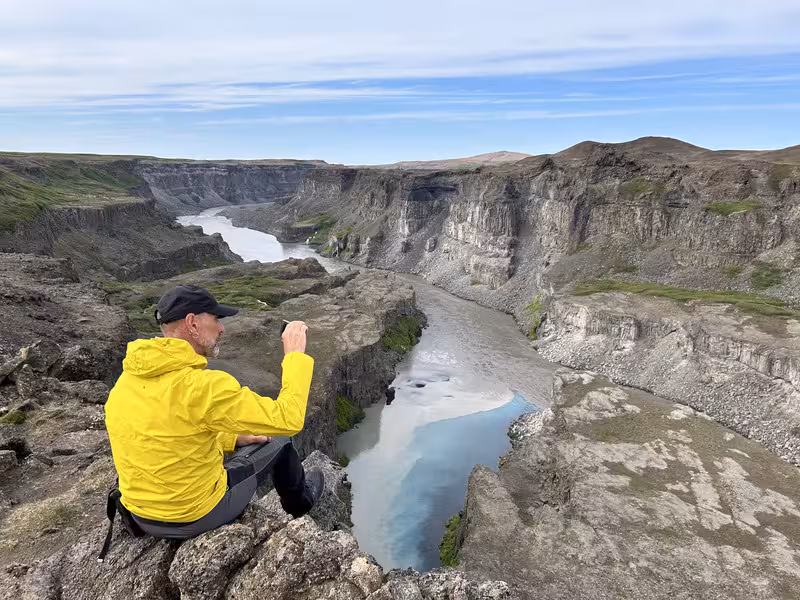 7/07/2025 BALLENAS EN HUSAVIK y RUTA CASCADAS HAFRAGILSFOSS, DETTIFOSS Y SELFOSS - 2º Viaje a la Tierra del Hielo y Fuego de 21 días (en construcción, con videos) (18)