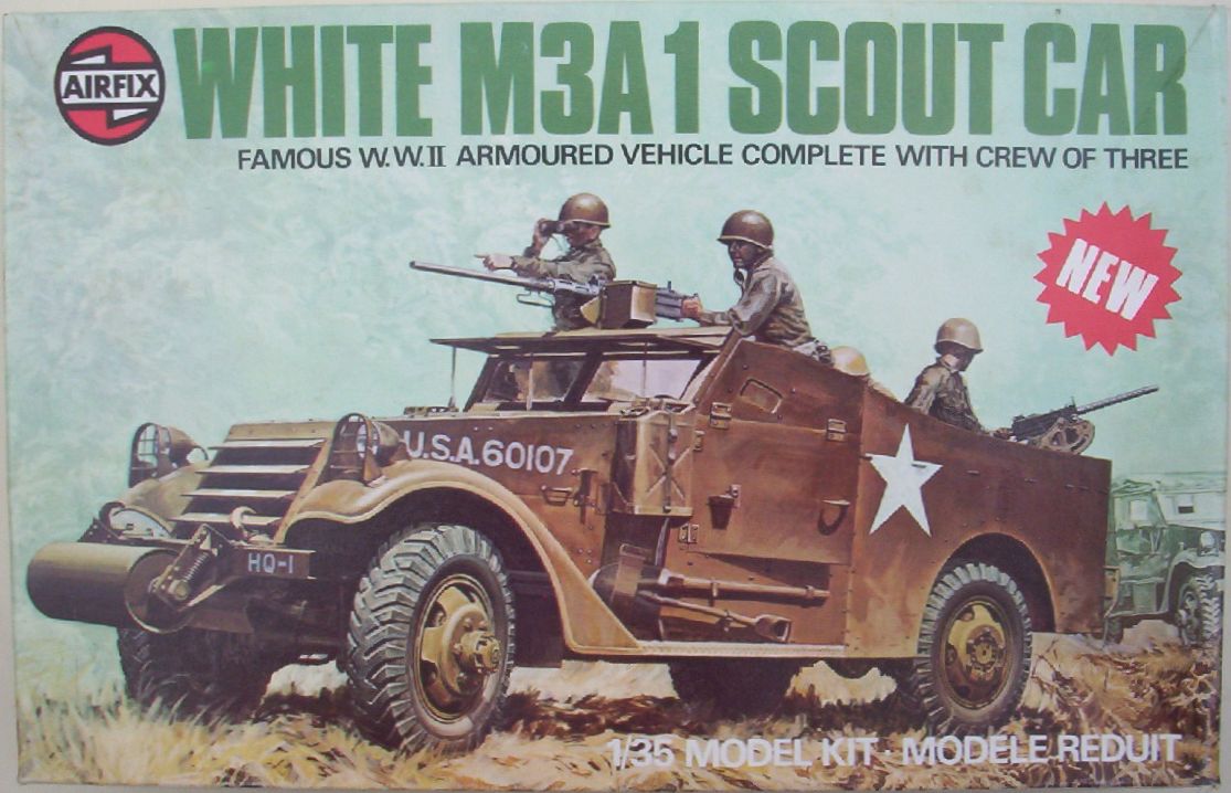 Airfix 35 White M3A1 Scout Car