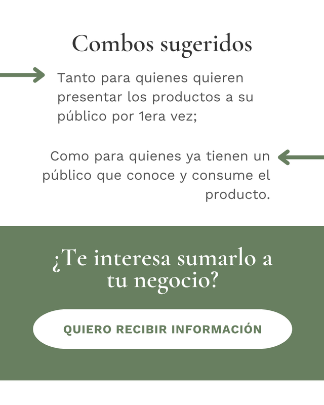 Escribinos por WhatsApp para recibir el catálogo completo