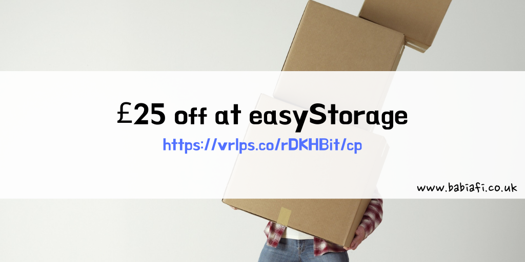 £25 off at easyStorage with referral link / code: https://vrlps.co/rDKHBit/cp