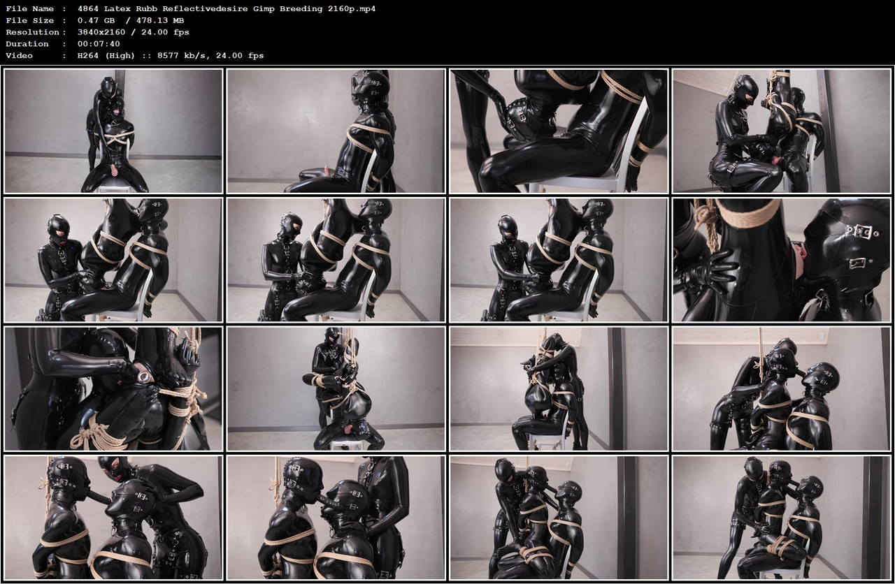 4864 Latex Rubb Reflectivedesire Gimp Breeding 2160p mp4