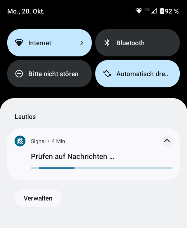 Signal-Problem