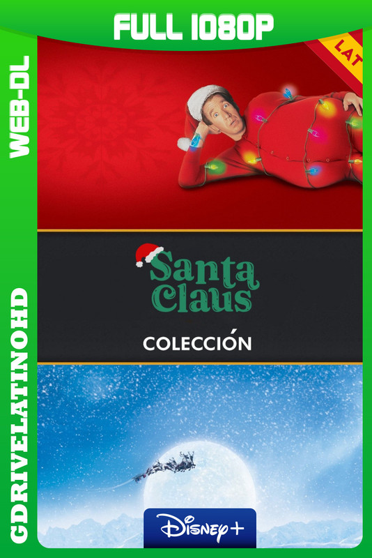 Santa Cláusula – Colección (1994-2006) WEB-DL 1080p Latino-Inglés-Castellano