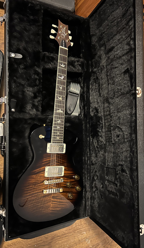 NGD PRS McCarty 594 Single Cut 10 Top in Black Gold Burst