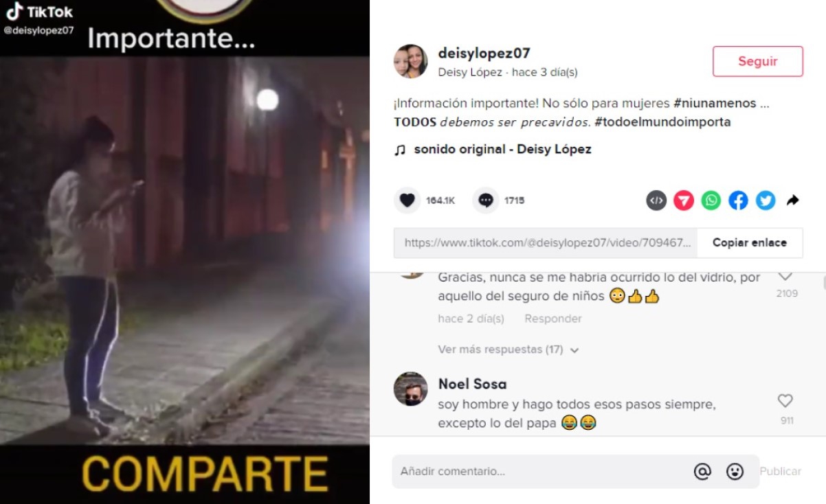 Video de TikTok da consejos al abordar un taxi y evitar ser víctimas