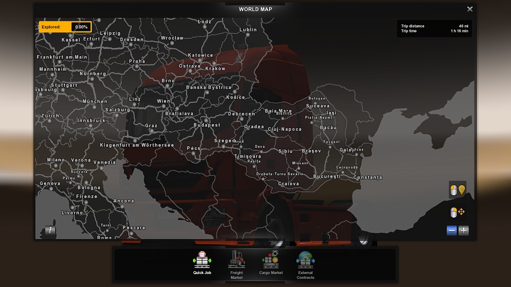 harta romaniei ets DISC][REL] ROMANIA Map 1.8 [1.35]   SCS Software