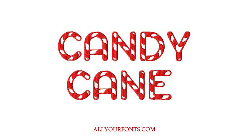 Candy-Cane-Font-Family
