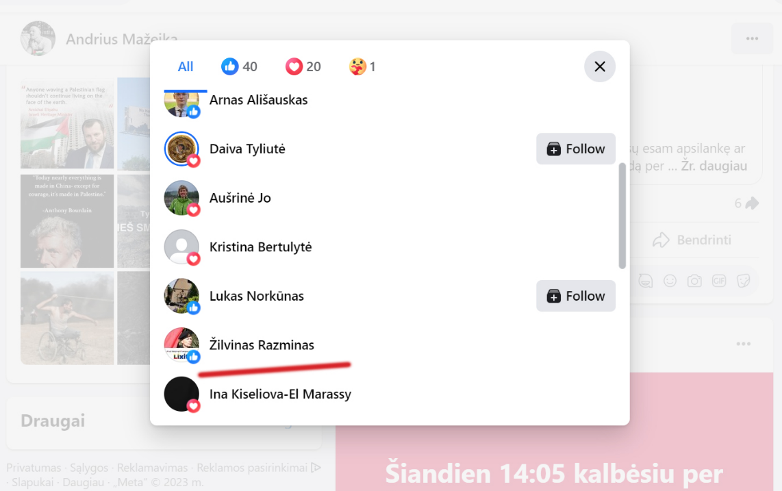 Vilma Fiokla: Blokuoju visus, net Ragelskį!