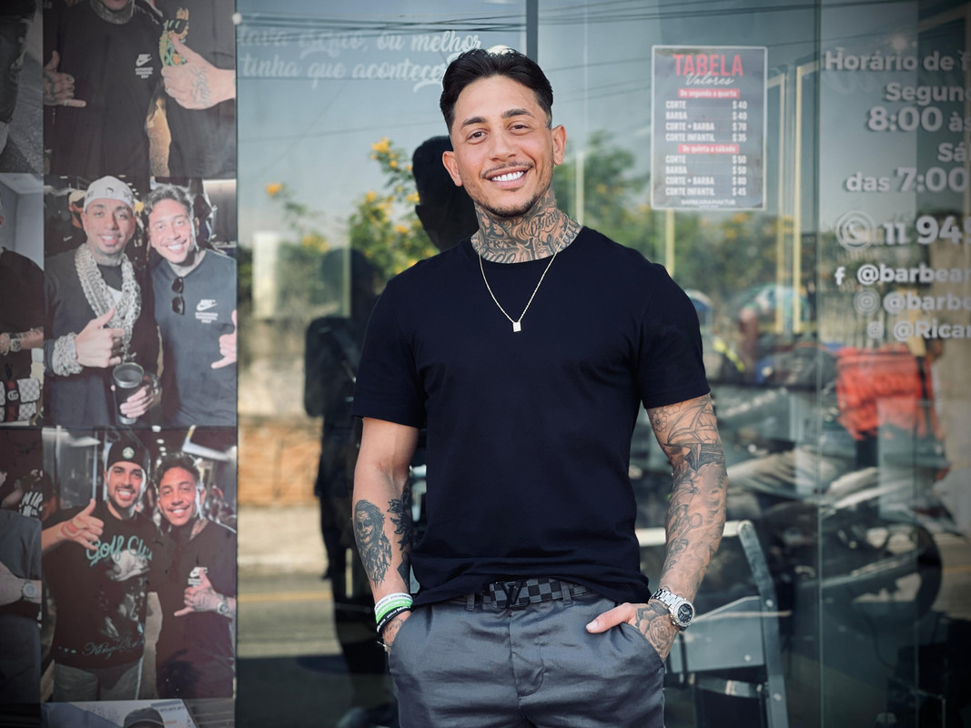 Ricardo Rodrigues Martins, CEO da Barbearia Maktub