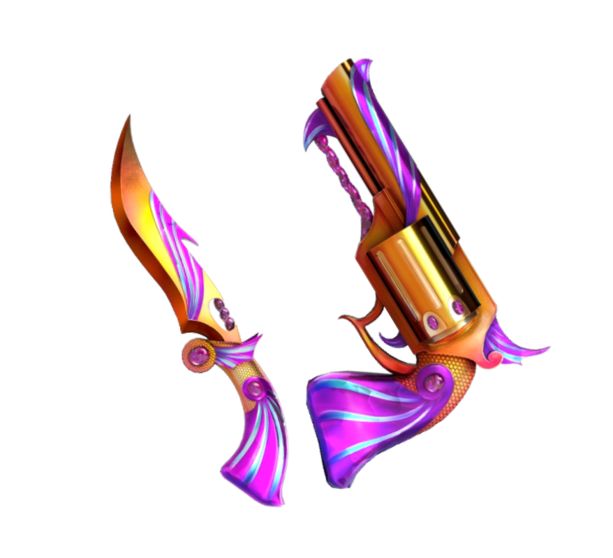 Purple & Gold Mermaid Set