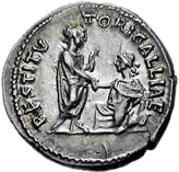Glosario de monedas romanas. GALIA. 23