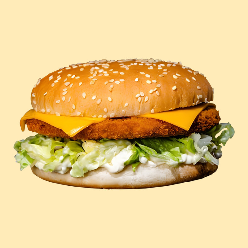 Chicken cheesesteak panino