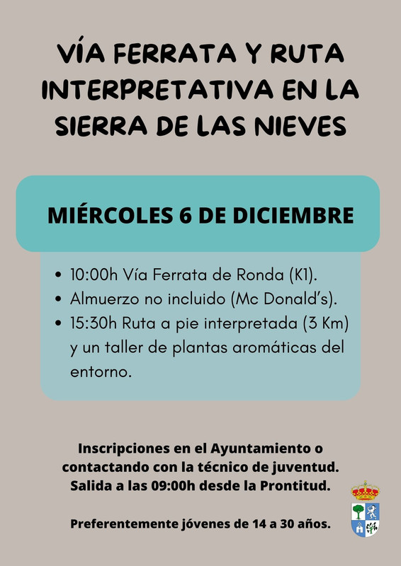 Vía Ferrata y Ruta por la Sierra de las Nieves