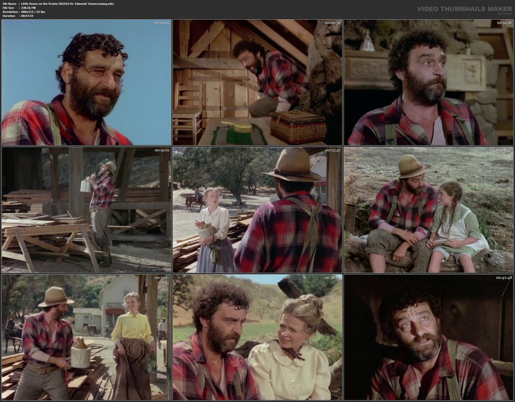 Little House on the Prairie S01E04 Mr. Edwards' Homecoming.mkv