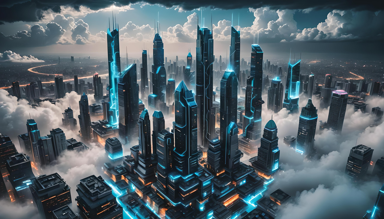 Tron Sky City