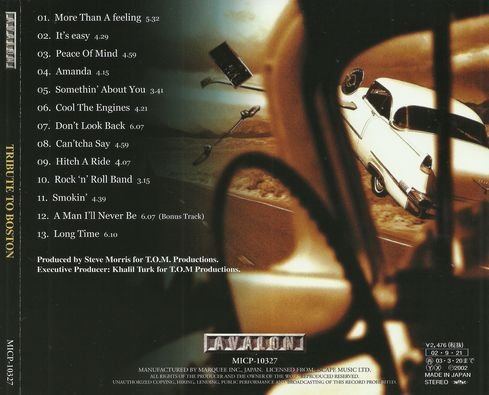 VA - Tribute To Boston (2002) Lossless+MP3 VA - Tribute To Boston (2002) Lossless+MP3