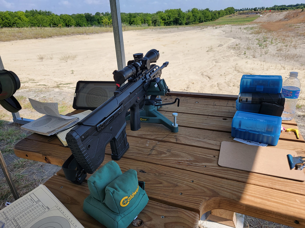 MDRx 500 yard bench testing 65CM a