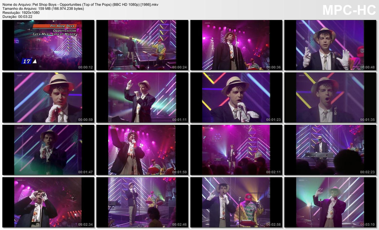 Pet Shop Boys - Opportunities (Top of The Pops) (BBC HD 1080p) [05.06.1986]