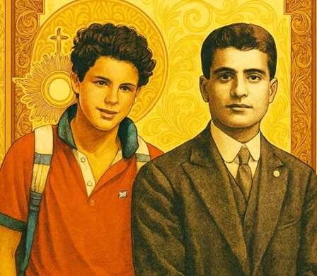Acutis e Frassati sono santi dans Articoli di Giornali e News San-Carlo-Acutis-e-San-Piergiorgio-Frassati