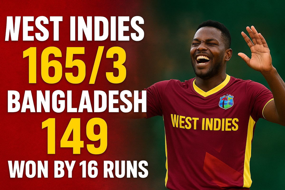 West Indies vs Bangladesh T20 Match Thumbnail