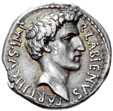 Glosario de monedas romanas. LABIENO. 1