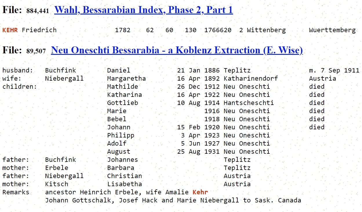 Bessarabian Kehr
