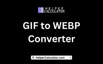 GIF to WEBP Converter