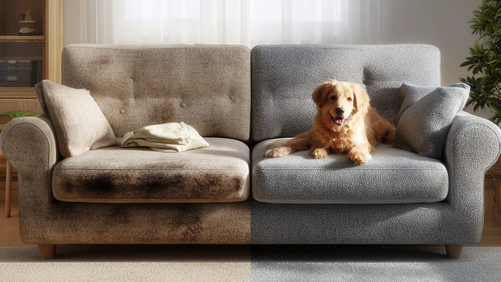 Химчистка дивана, домашние животные