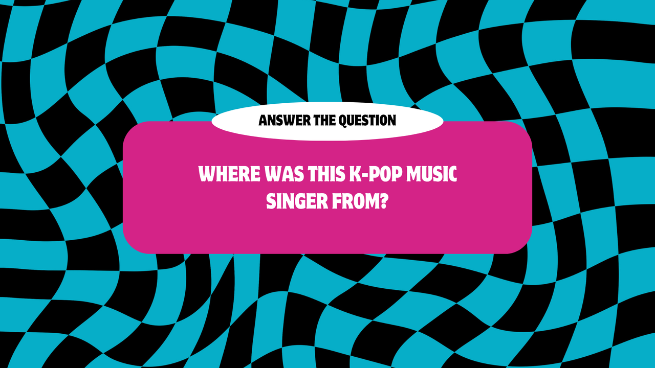 Blue Pink Cool Retro Wavy Checkered Game Night Animated Game Presentation