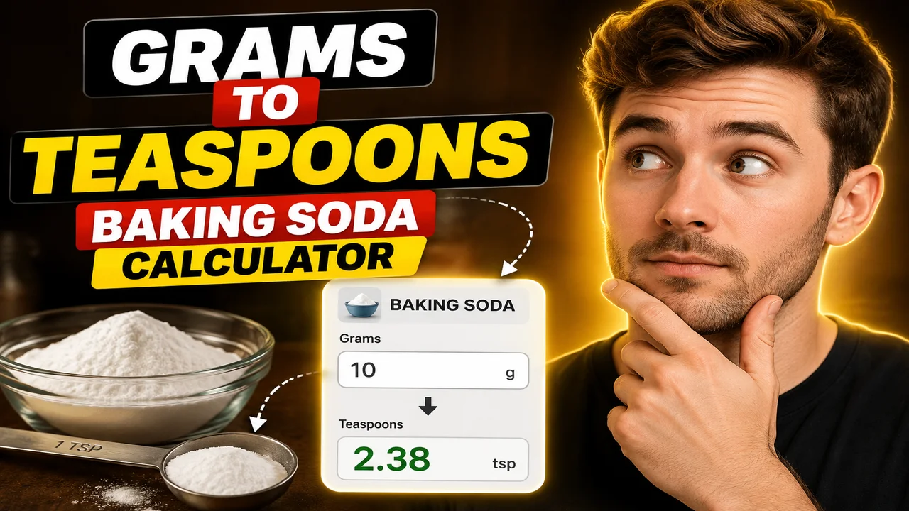 Grams To Teaspoons Baking Soda