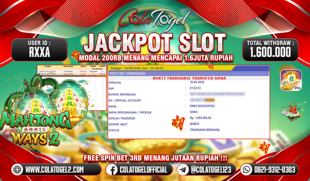 JACKPOT SLOT GACOR!!