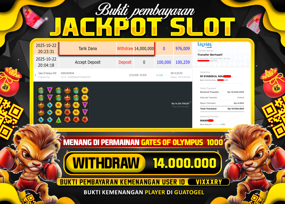 BUKTI JACKPOT LUNAS GUATOGEL