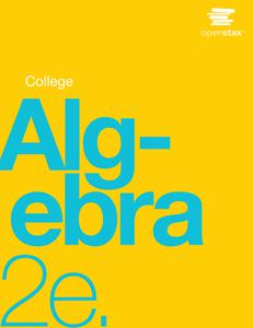 College Algebra, 2nd Edition (True PDF)