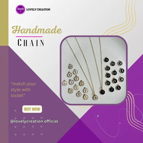 Alpha Latter Silver/Golden Chains