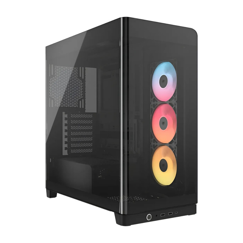 Gabinete Corsair iCUE 4500X Black Vidrio Templado