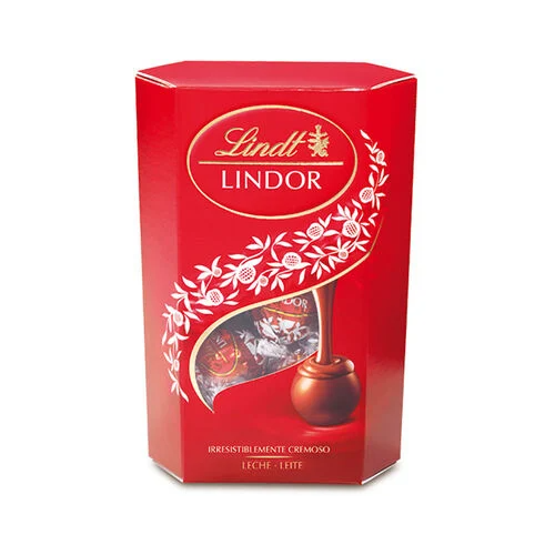 LINDT LINDOR CORNET LEITE 200 G