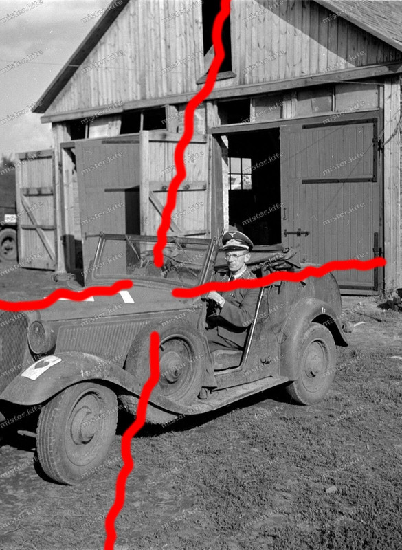 Kampfgeschwader 3-BMW-315-Kübelwagen-Truppenkennzeichen-Arzt-