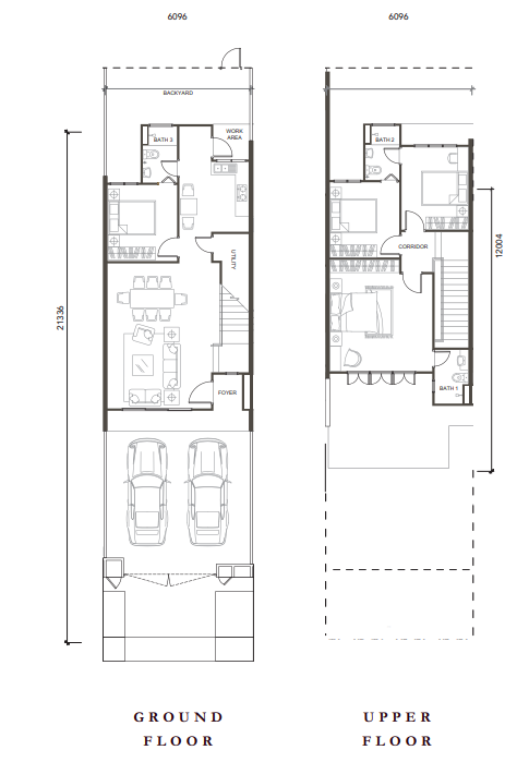 Balau Home 1 Type C floor plan in Mutiara Hill, Semenyih, Selangor