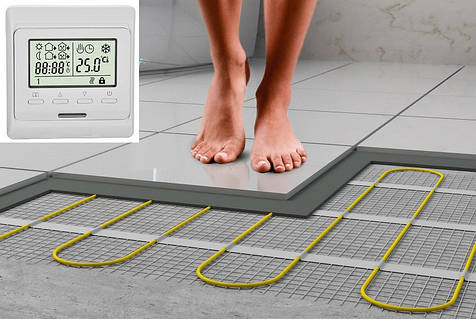 Монтаж кабельної теплої підлоги під плитку: поради експертів